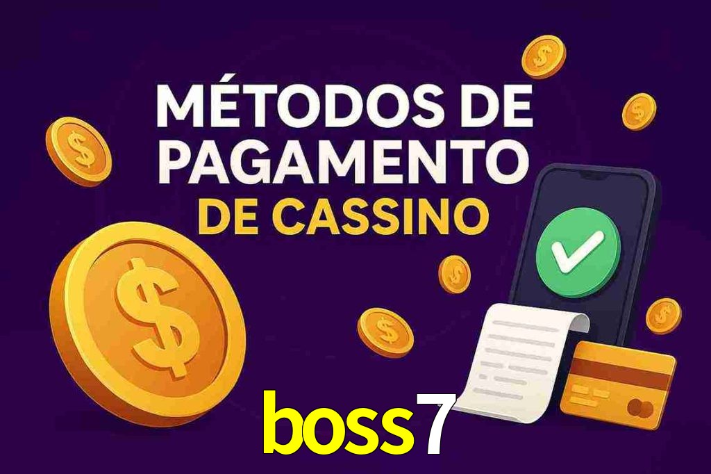 Métodos de Pagamento no boss7